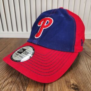 New Era Philadelphia Phillies Casual Classic Adjustable Dad Hat Cap MLB Blue Red